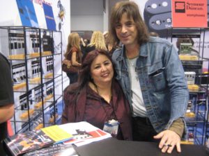 MJ and Warren DeMartini