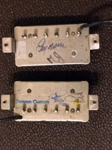 Seymour Duncan Custom signed by Seymour and MJ