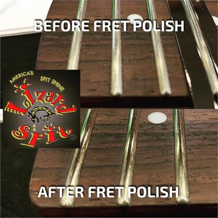 Ultimate Fret Polishing System Before & After