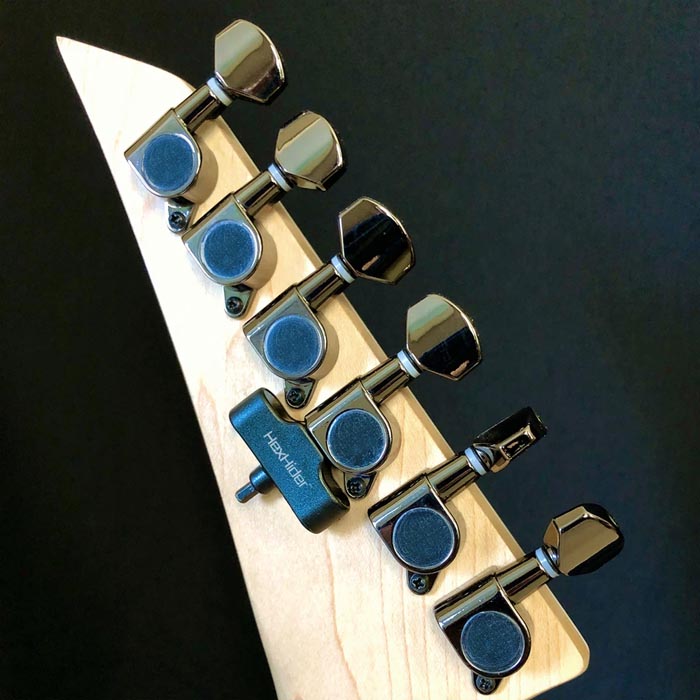 HexHider on the Headstock