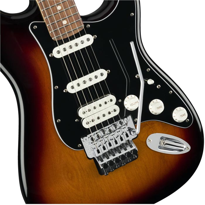 Fender Player Strat HSS FR 3-Tone Burst