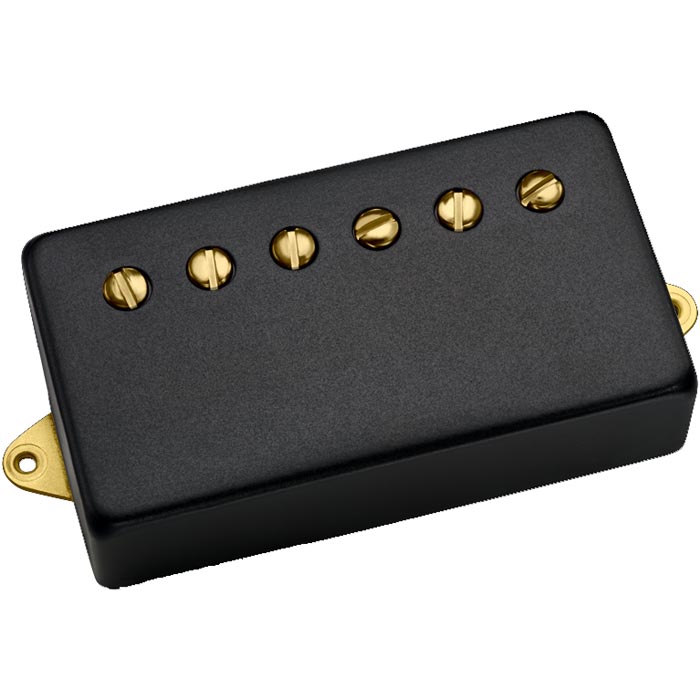 DiMarzio Air Norton Black Cover w Gold