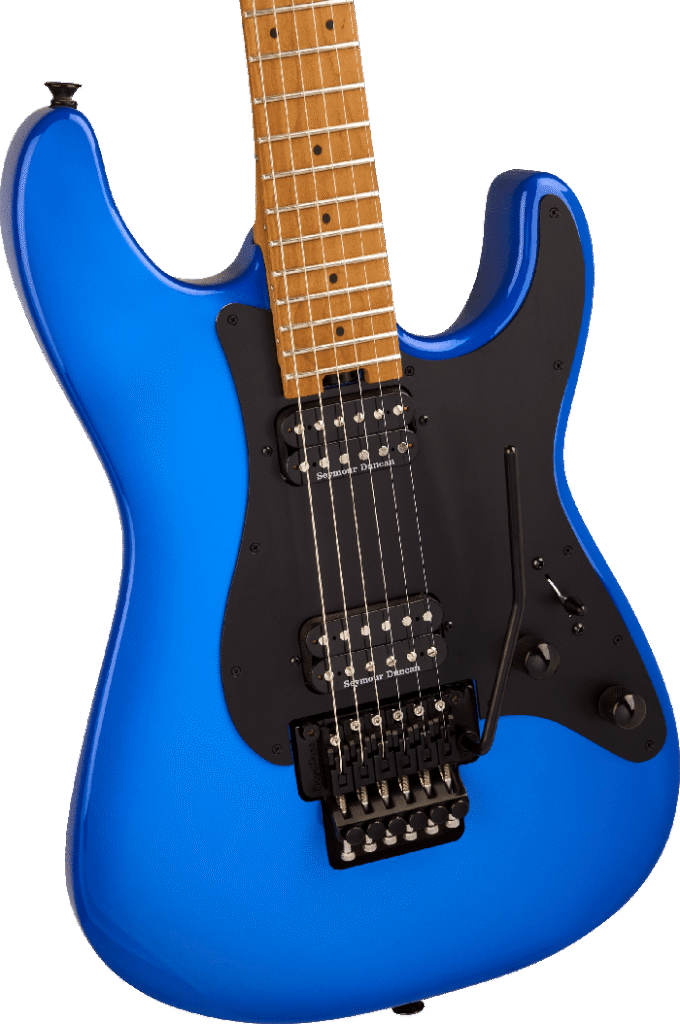 Charvel Pro-Mod Plus So-Cal Style 1 HH FR CM Blue Burst Hardware