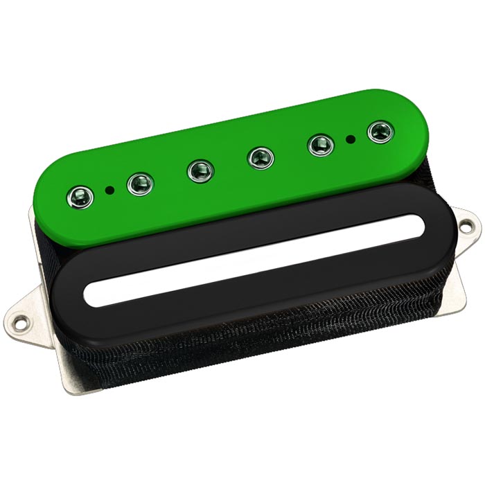 DiMarzio MegaDrive Black Green zebra